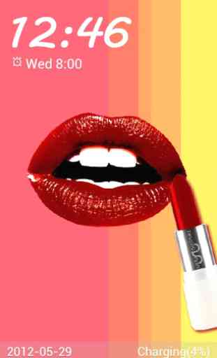 Lipstick Go Locker theme 3