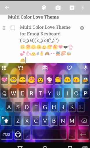 Multicolor Emoji Keyboard Skin 1