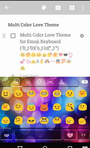 Multicolor Emoji Keyboard Skin 2
