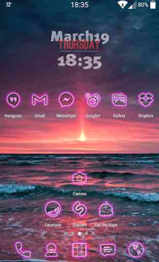 Neon-PinkPD Icon Pack 4