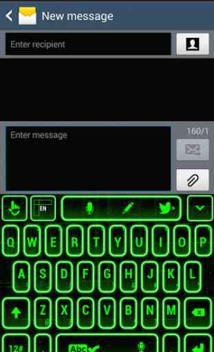 Neon Keyboard HD 1