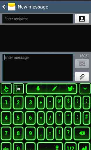 Neon Keyboard HD 3