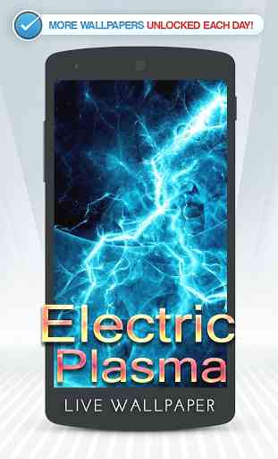 Plasma électrique Fond Animé 1