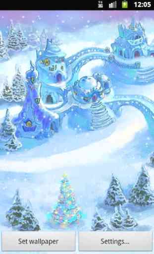 Snow Village Live Wallpaper 2