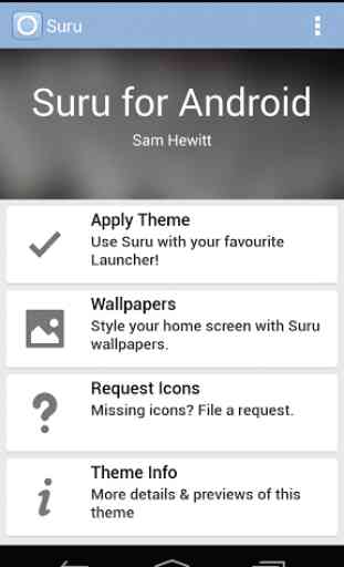 Suru for Android 1