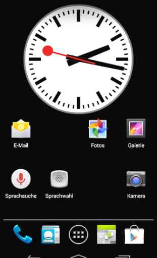 Swiss Railway Clock 1