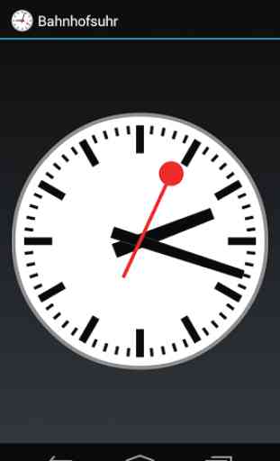 Swiss Railway Clock 4