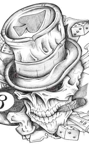 Tattoo Designs Skulls V2 1
