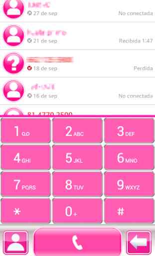 THEME PINK GLASS FOR EXDIALER 1