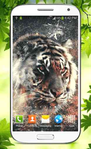 Tiger Fond d'écran Animé 1