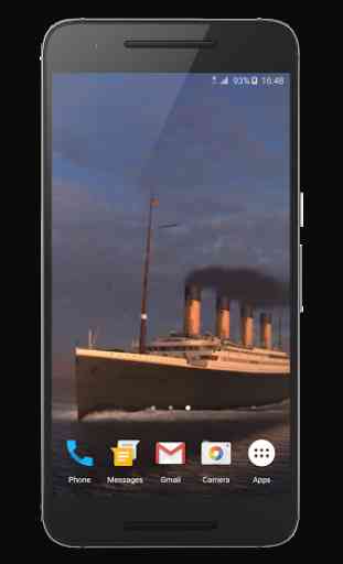 Titanic 3D Fond d'écran animé 1