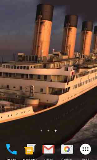Titanic 3D Fond d'écran animé 4