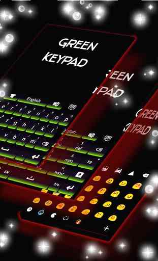 Vert clavier pour Android 1