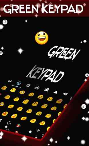 Vert clavier pour Android 4