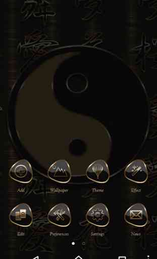 Yin and Yang  GO Launcher 3