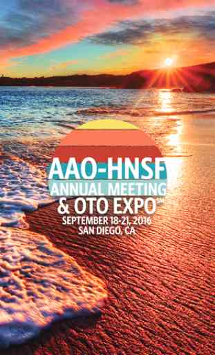 AAO-HNSF Meeting & EXPO 1
