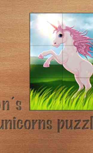 Aaron's kids unicorns puzzles 1