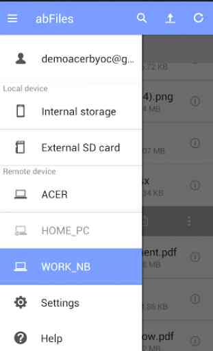abFiles (Acer Remote Files) 1