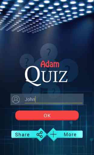 Adam Lambert Quiz 1