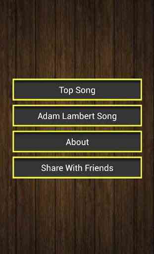 Adam Lambert Top Songs 1