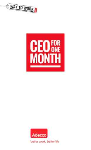 Adecco - CEO for One Month 1