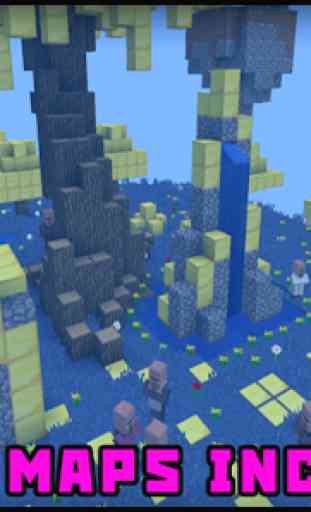 Aether Map Minecraft PE MCPE 3