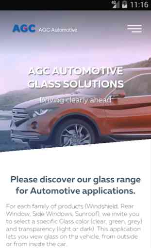 AGC Automotive EU Glass Range 1
