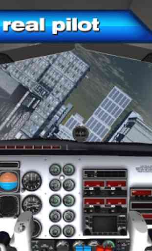 Airport: Pilot in Airplane 3D 1