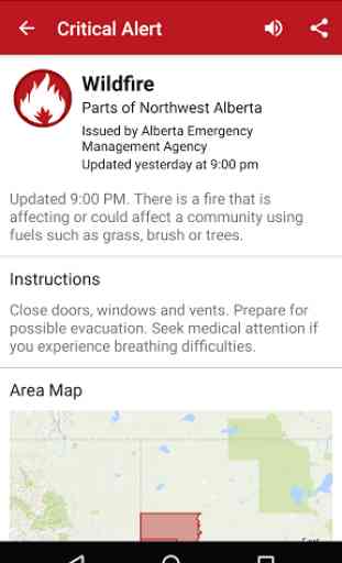 Alberta Emergency Alert 3