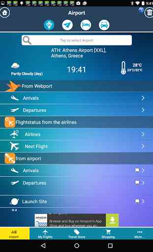 Athens Airport +Flight Tracker 2
