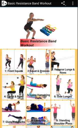 Basic Resistance Band Workout 2