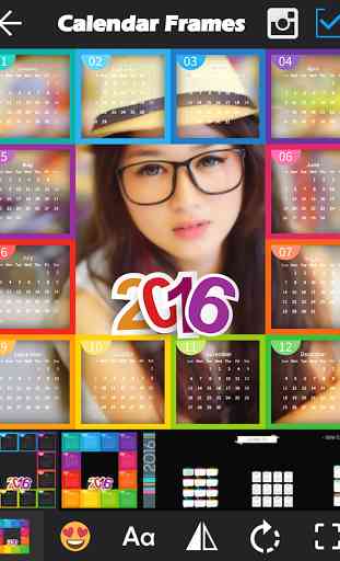 Calendar Frames 2016 3