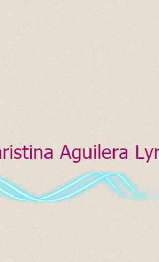 Christina Aguilera Lyrics 1