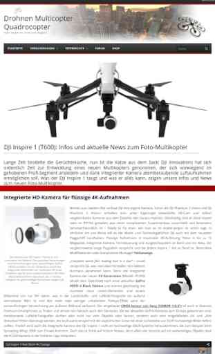Drohnen Quadcopter Multicopter 2