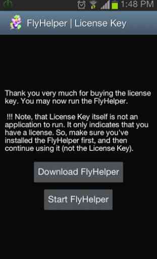 FlyHelper | License Key 1
