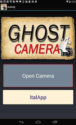 Ghost Camera - caméra fantôme 1