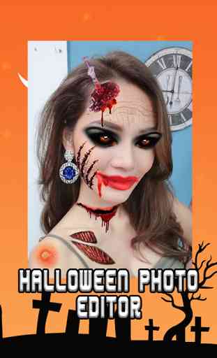 Halloween Makeup photo editor 2