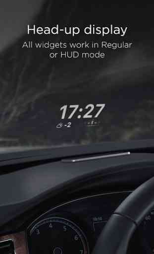 HUD Widgets — widgets for car 3