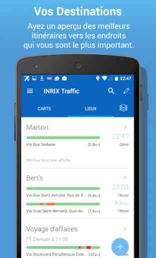 INRIX Traffic Cartes et GPS 1