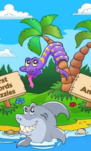 Kids Animal First Words Puzzle 1