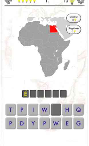 Les pays d'Afrique - Quiz 4