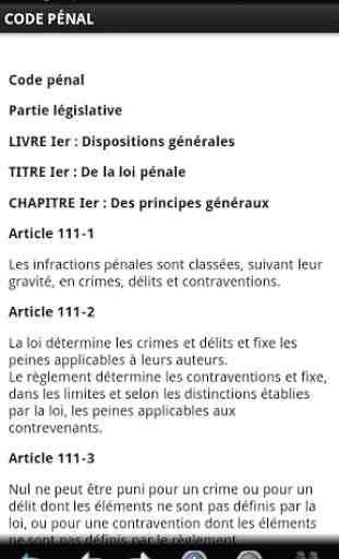 Lois et Règlements Français 3