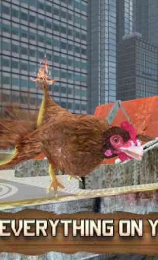 Mad Crazy Chicken Simulator 4