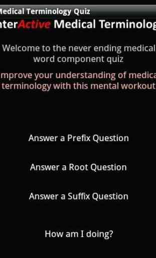 Medical Terminology Quiz 1