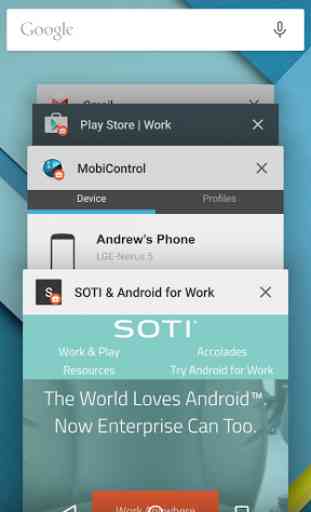 MobiControl | Android for Work 3