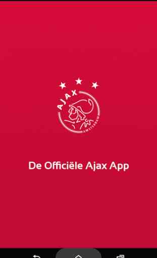 Officiële AFC Ajax voetbal app 1
