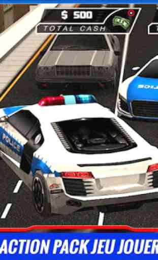 Pilote City Car police Sim 3D 1