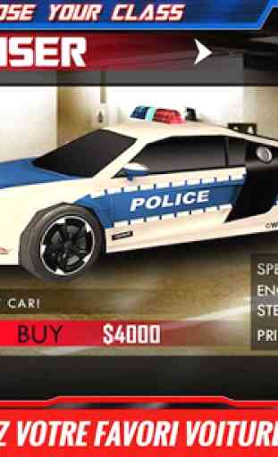 Pilote City Car police Sim 3D 2