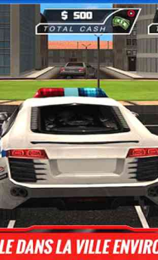 Pilote City Car police Sim 3D 3