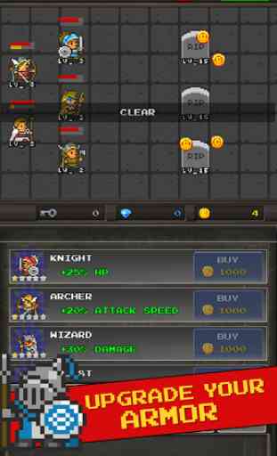 Pixel Heros -Idle clicker RPG 4